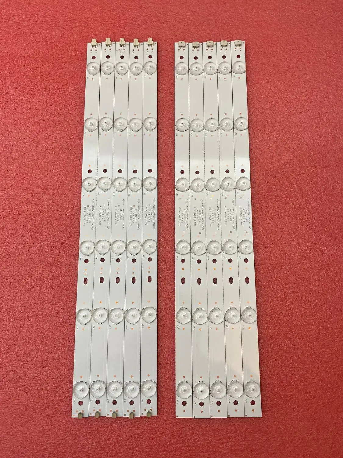 

New 10 pcs/set LED Backlight strip for LE42D31 42D59EDS 4708-K420WA-A2213V01 K420WD_A B