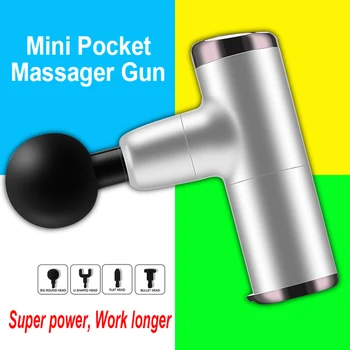 

Tissue massage gun muscle massager Fascia Gun, Muscle Therapy Sports Massage, Relaxation Pain Relief Body Massager， Massage Gun