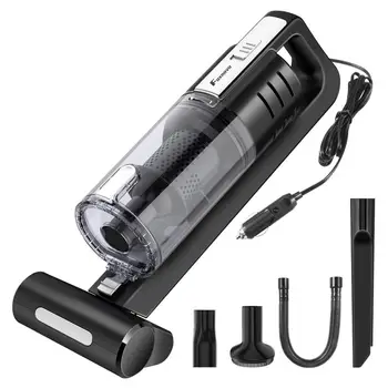 

Foxnovo Car Vacuum Cleaner Strong Suction Portable Poweful Wet and Dry Handheld Auto Vacuum Cleaner for Daily Car Cleaning A30