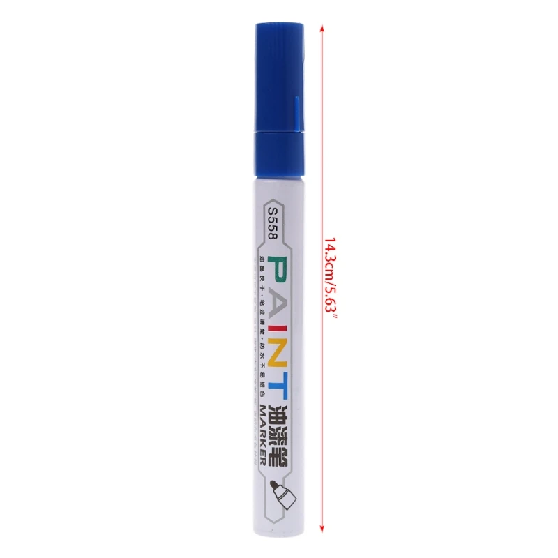 Водонепроницаемый маркер с перманентной краской ручка шины Металл наружная маркировка масляные чернила ручки LX9A