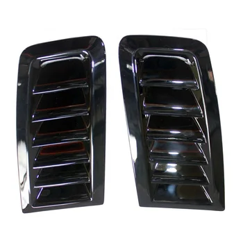 

1Pair Hood Vents Car Auto Black Lightweight ABS plastic For Ford FOCUS MK2