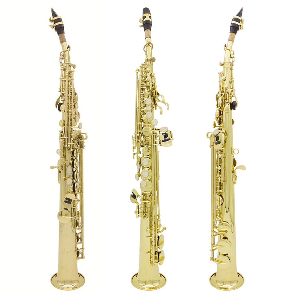 Латунная ткань для чистки верблюд B Sax с лакированным золотым вырезанным рисунком