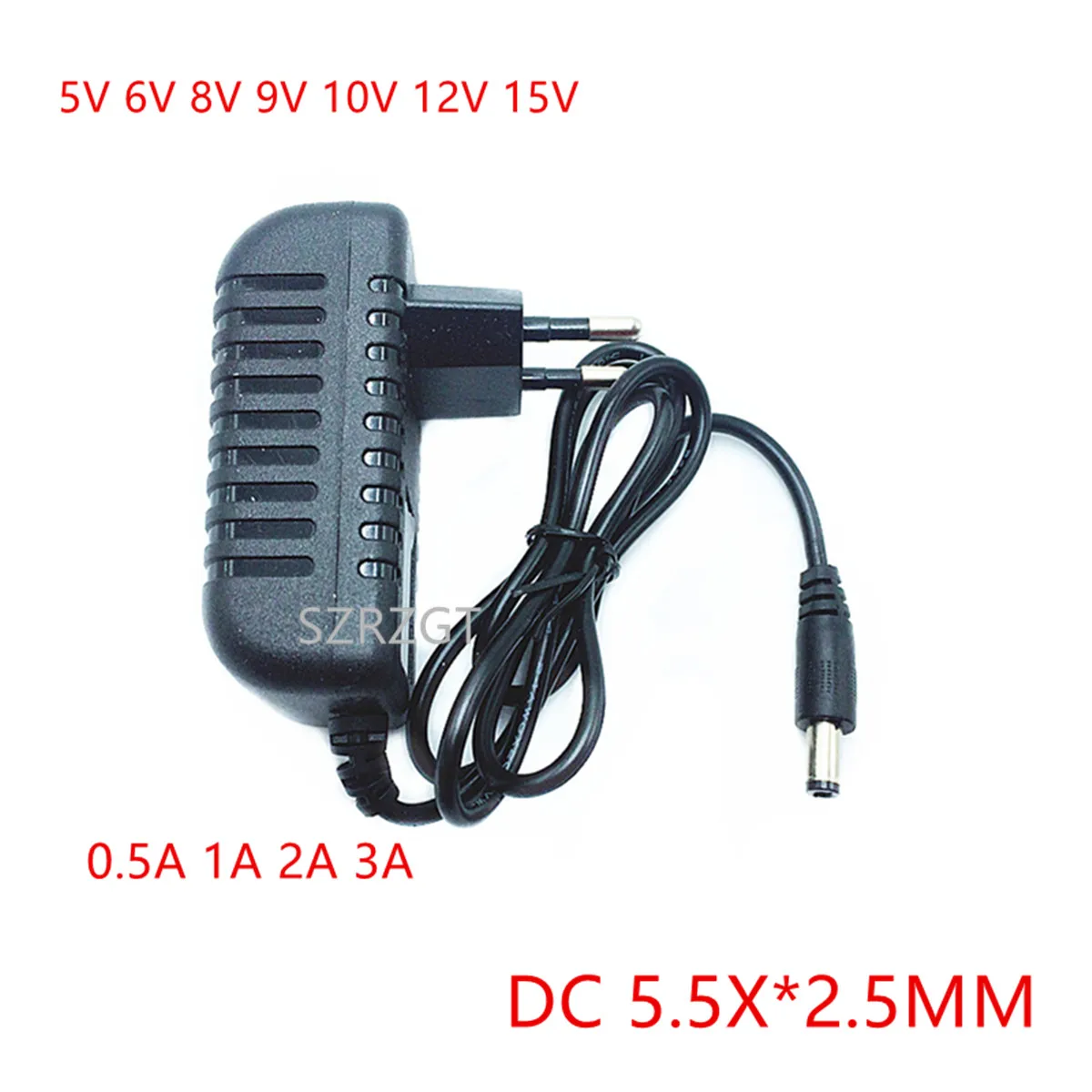 AC 110-240V DC 5V 6V 8V 9V 10V 12V 15V 0,5 1A 2A 3A Универсальный Мощность адаптер питания Зарядное устройство адаптер Eu/Us для Светодиодный осветительные полосы