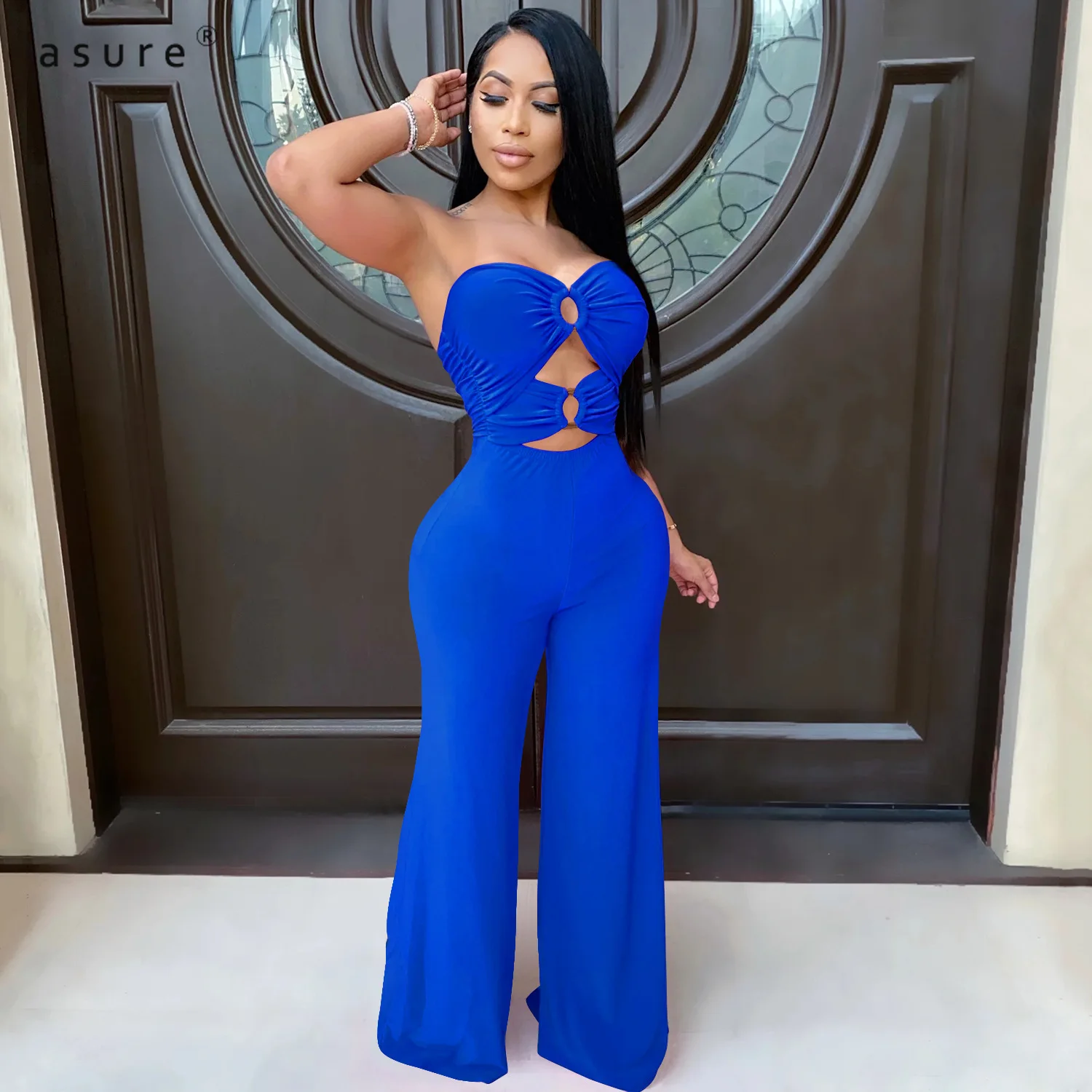 Jumpsuit Women Pants Body Black 