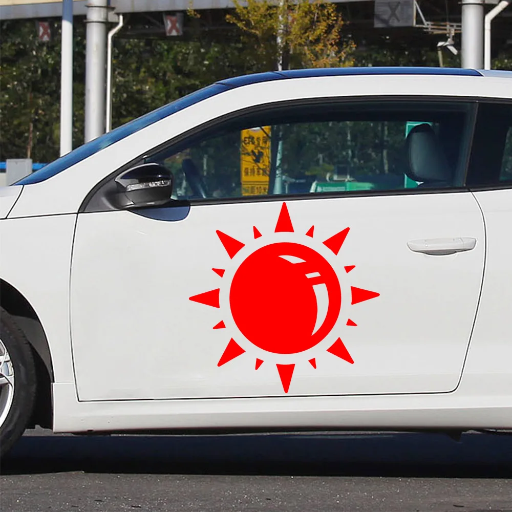Красота Защита от солнца автомобильные наклейки красивые виниловые на машину