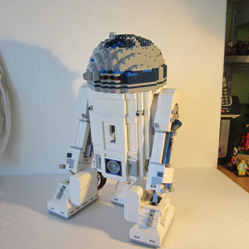 Lepining Star movie Wars Space Out of Print R2-D2 модель робота блоки 2127 шт кубики игрушки Совместимые