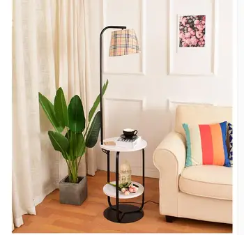 

Living room bedroom bedside coffee table floor lamp multi-color versatile lampshade remote control lamp