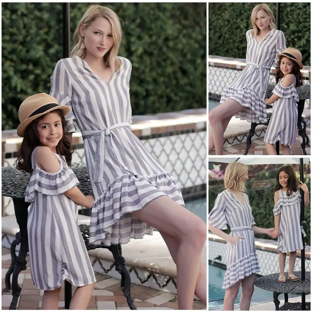 striped jumper outfit