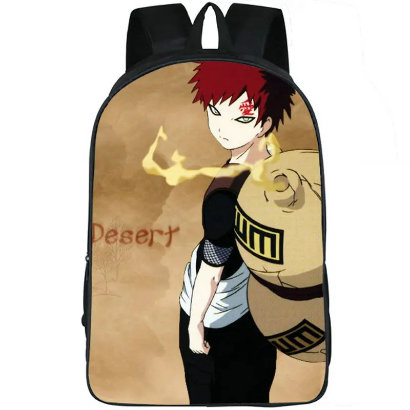 Gaara mochila Sabaku no calabaza, morral escolar de Anime, morral escolar  para el día al aire libre|Mochilas| - AliExpress