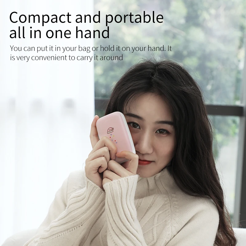 Calentador Baseus calentador de mano banco de energía 10000mah almohadilla de calefacción recargabl