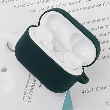 

For Huawei Honor Earbuds X1 Wireless Bluetooth Earphone Silicone Protective Case Cover Headset Storage Shell with Carabiner