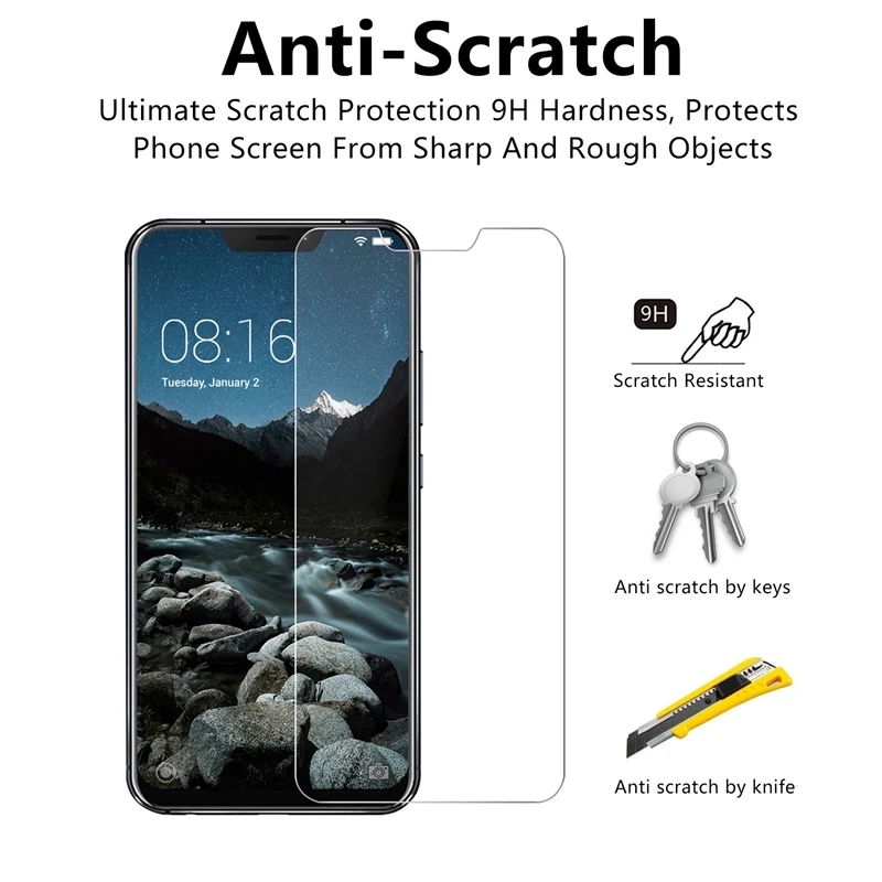 Защитное стекло для Asus ZC451TG ZB452KG ZB500KL 9H Защита экрана Zenfone 5 Go 4 Max ZD553KL жесткая пленка