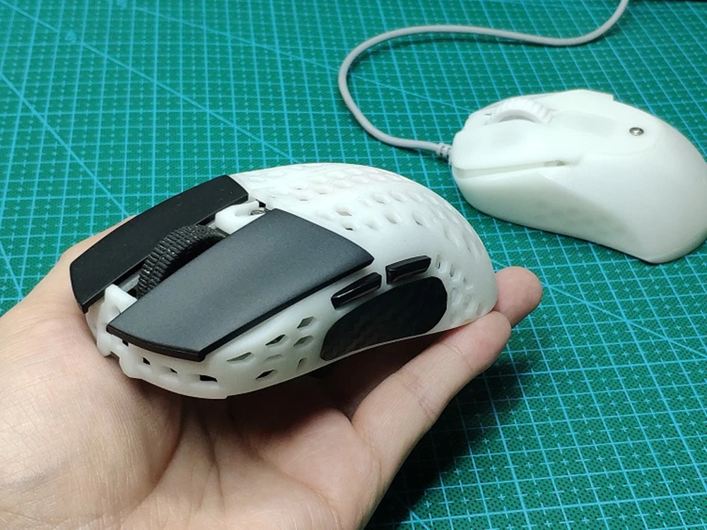 DIY Gamer легкий Модный чехол для мыши Logitech G304 G305 ZOWIE FK2 S2 Two in one Handfeel полый корпус