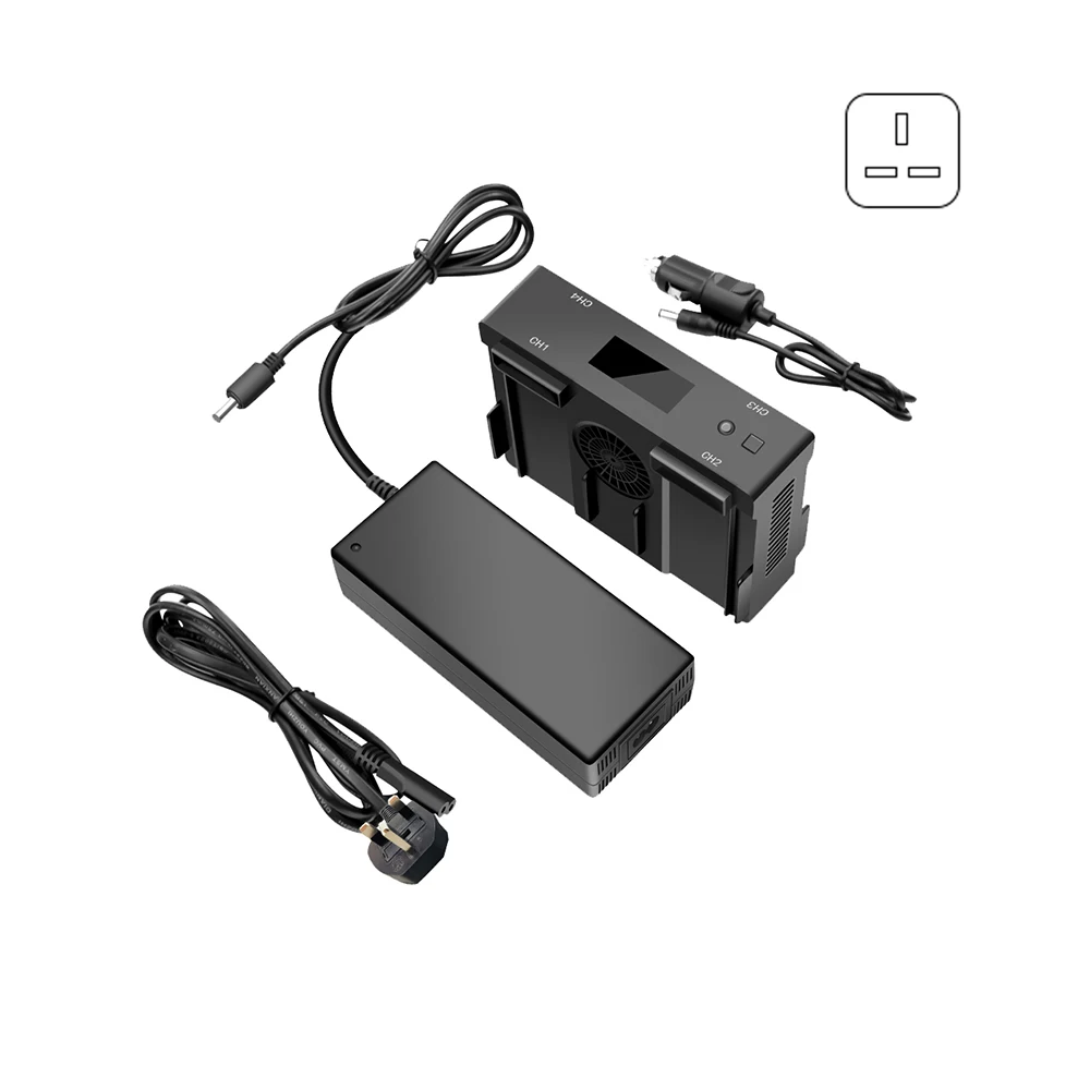 4 в 1 Многофункциональное зарядное устройство для DJI Mavic 2 Pro Zoom Drone автомобильное зарядное устройство адаптер зарядка концентратор умная, быстрая зарядка
