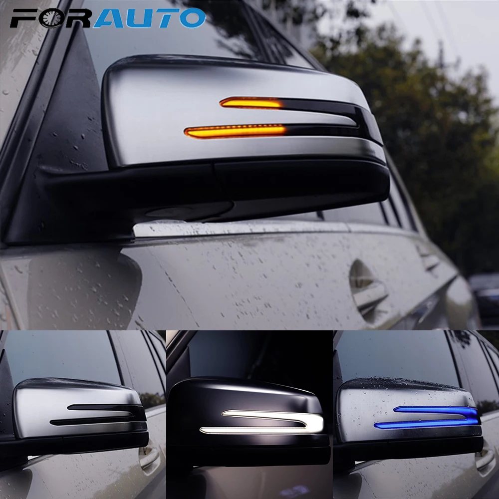 1 pair Blinker Lamp For W221 W212 W204 W176 W246 X156 C204 C117 X117 Car Rear View Mirror Light LED Indicator Turn Signal Light