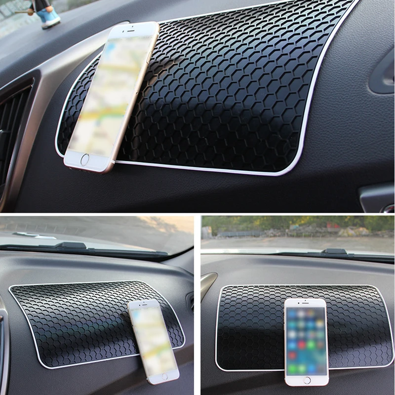 AOZBZ Car Anti Slip Mat Auto Silicone Non Slip Mat Pad Car Dashboard