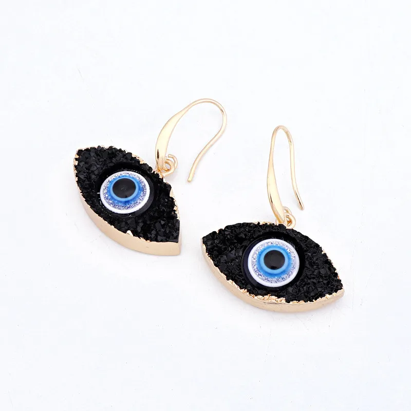 Gothic evil Eyes Earrings For Women Black Eyes Dangle Earring Eardrop Fashion Jewelry Statement Gifts (5)