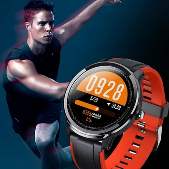

Sport Smart Watches for Man Woman ligent Smart Watch Fitness Tracker Bracelet IP68 Waterproof Red