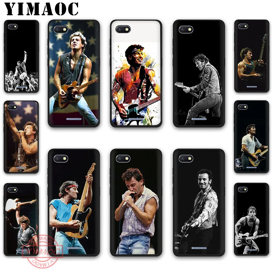 

YIMAOC Bruce Springsteen Star Soft Silicone Case for Redmi Note 8 7 6 5 K20 Pro Plus 5A Prime 6A 7A 4X S2 Go