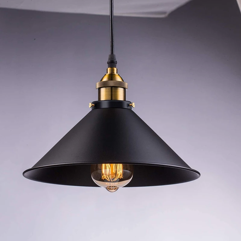 Vintage Pendant Light Loft Retro Chandelier Pendant Lamp E27 Base Industrial Hanging light Edison Home Lighting for Living Room