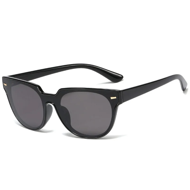C1 Black Black Pro Acme ретро заклепки кошачий глаз женские солнцезащитные очки модные роскошные брендовые дизайнерские солнцезащитные очки женские lunette soleil femme UV400 PC1435 - Цвет линз: C1 Black Black