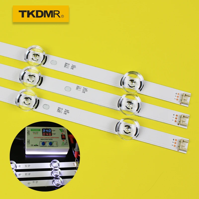 

3 x LED backlight Strip for LG 32"TV innotek drt 3.0 32 LGIT drt3.0 WOOREE A/B UOT 32MB27VQ 32LB5610 32LB552B 32LF5610 lg32lf560