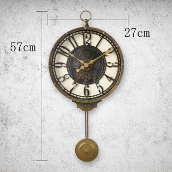 

Vintage Design Home Decor Wall Clock Pow Patrol Large Modern Metal Watch Quartz Europe Hanging Guess Women Watch