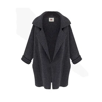 

Women 2020 New Hot Cardigan Women's Sweater Suit Collar Jacket Open Stitch New Arrival Clothing
