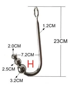 One anal hook H