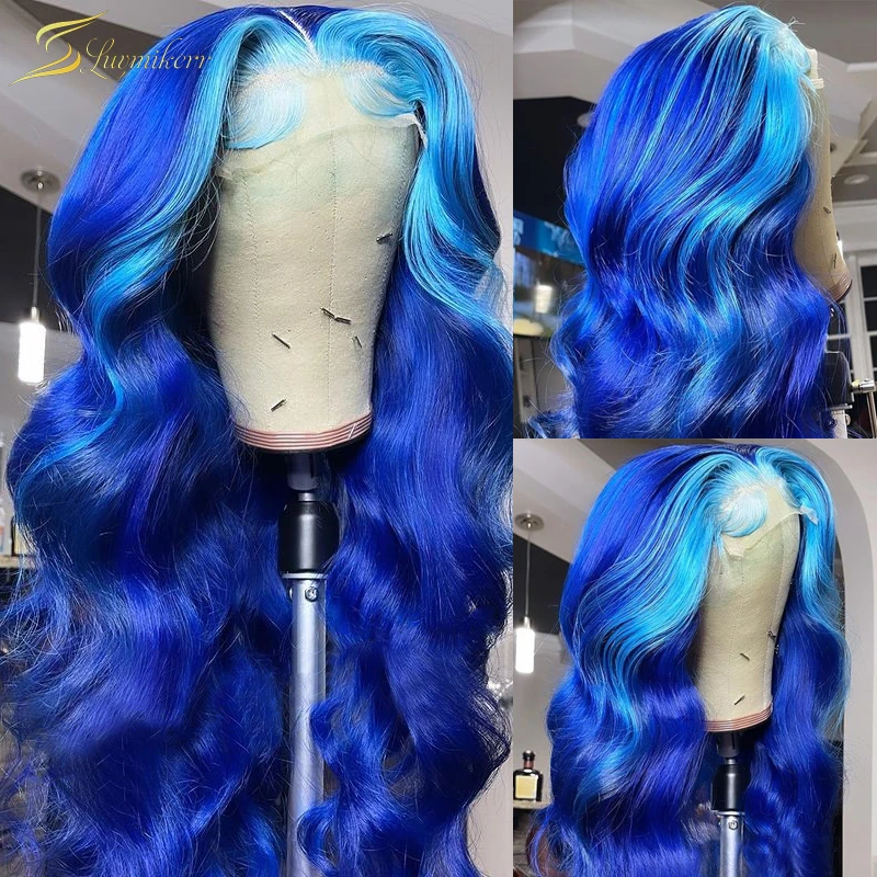 ombre colorful wigs