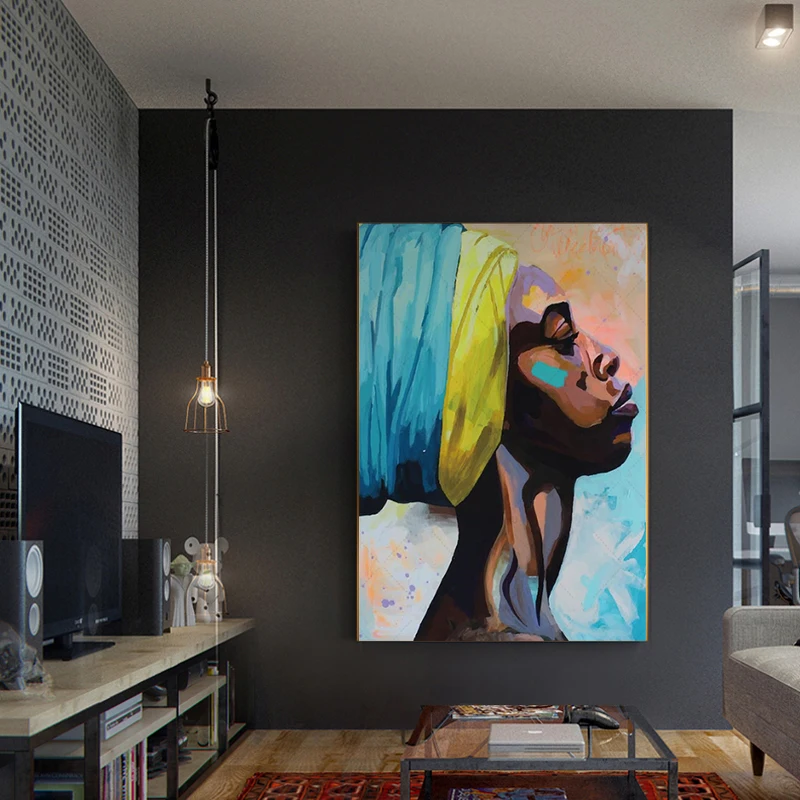 

Retro Print Painting Art Poster Abstract Canvas Vintage Unframed Drawing Wall Deco Women Picture for Living Room Home Decration