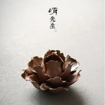 

Jindezhen Full Manual Coarse Pottery Peony Flower Three Kong Xiang Insert Space Decoration Goods Of Furniture For Display Rather