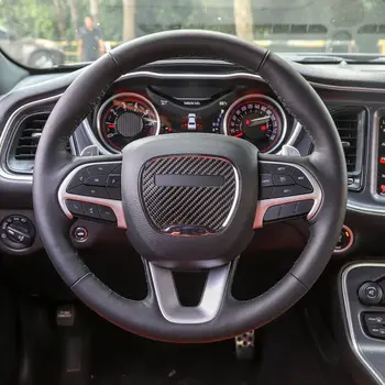 

Sticker Decor Cover ABS For Dodge Challeng 2015-2019 Accessories Durable