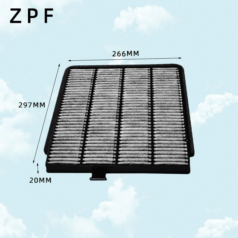 Filtro de aire de cabina OEM 80290 S0X A01 para ACURA, MDX, HONDA, MDX