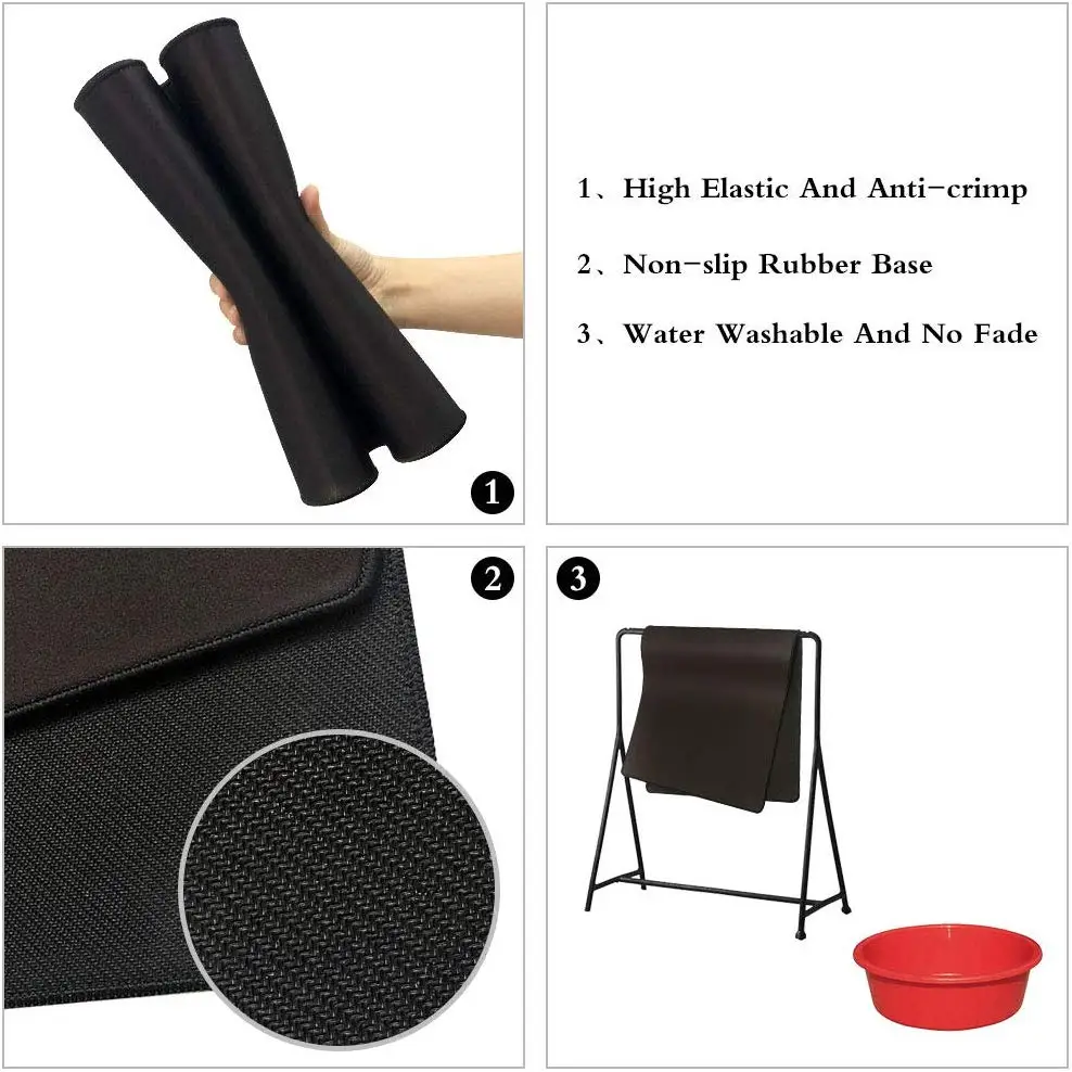 pbpad store Small Large Mouse Pad for Gaming Player desk laptop Rubber Mouse Mat mousepad Geometric formula Blackboard