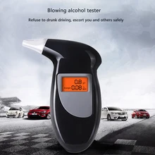 ЖК-дисплей, профессиональный цифровой алкотестер, тестер, анализатор, детектор, тест, алкомат, алкотестер, устройство, экран, тест 5