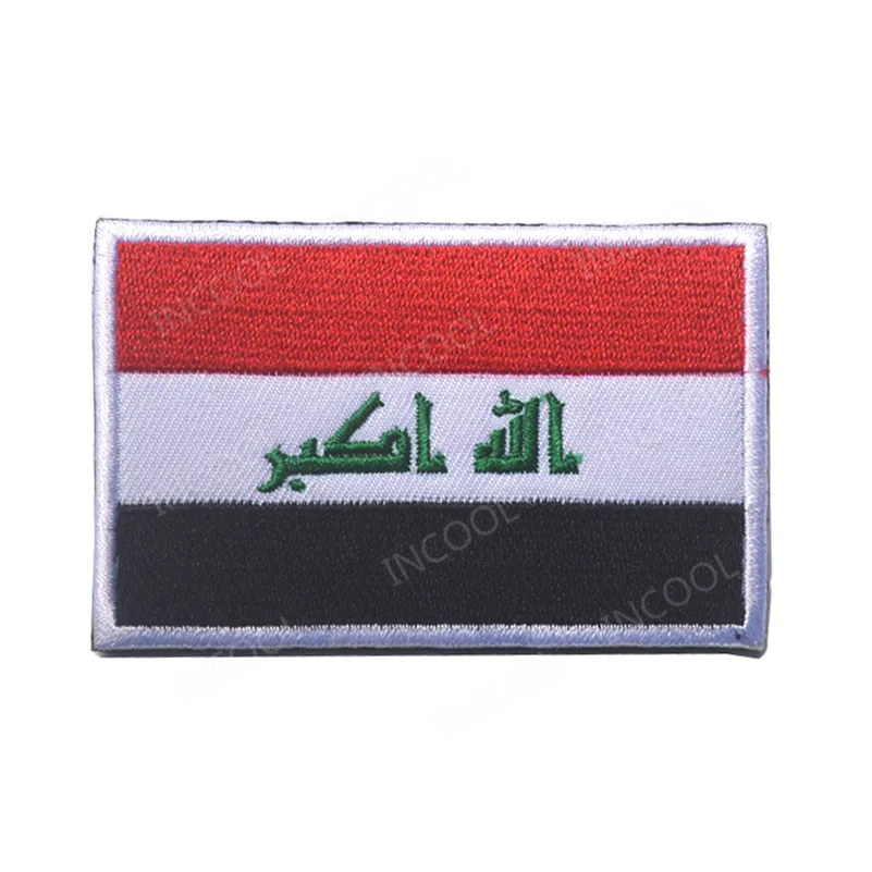 Iraq Flag Флаг Азии, Бангладеш, Саудовская Аравия, Джорджия, Корея, Камбоджа, Израиль, Индия, Филиппины - Цвет: Iraq Flag