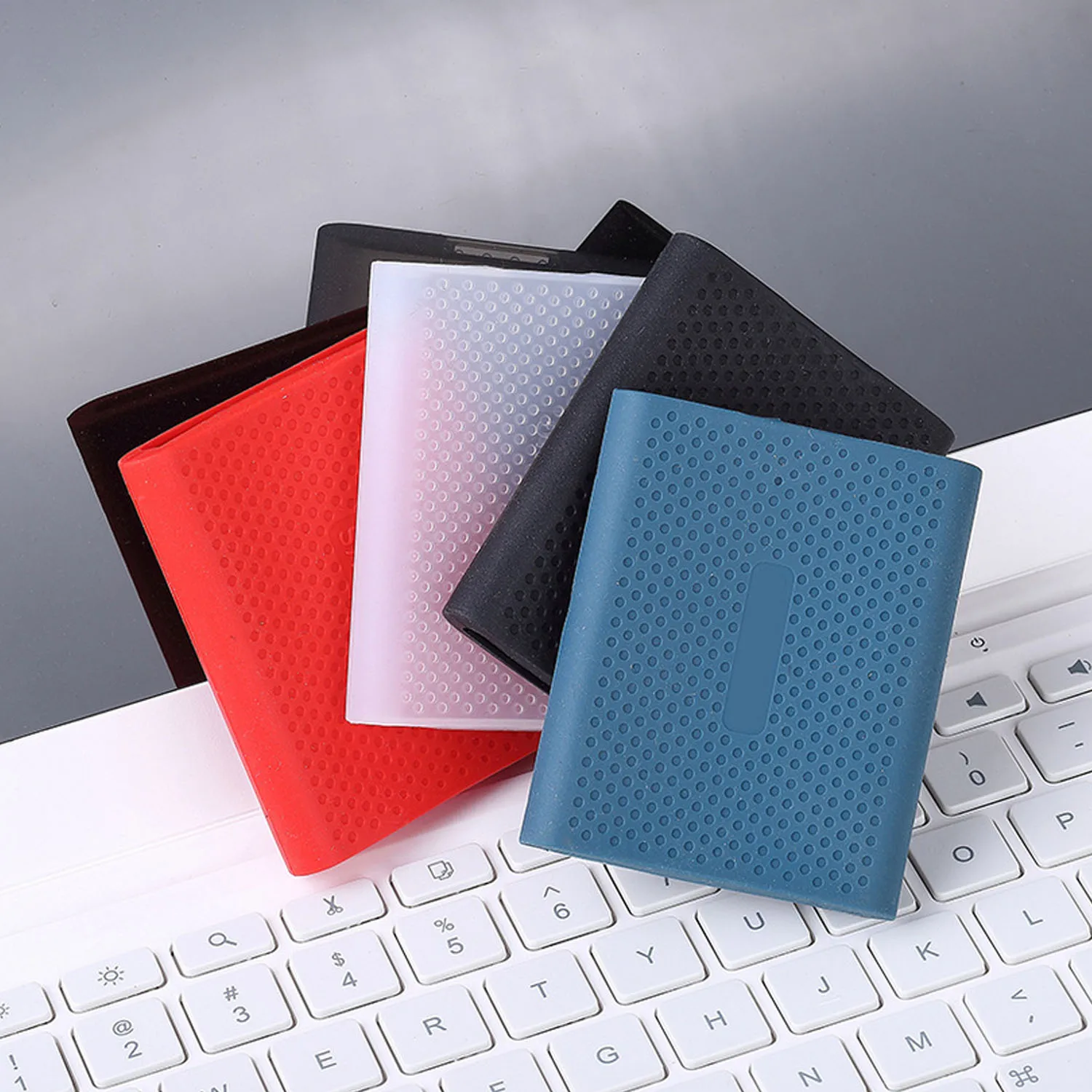 

Bevigac Besegad Shockproof Silicone Protective Case Cover Sleeve for Samsung MU-PT500B CN T5 T3 External Solid State Drive