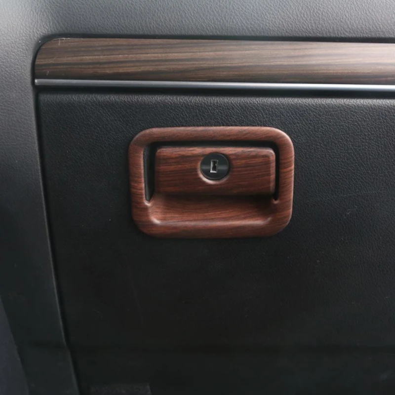 Для Toyota Prado, автомобильный Стайлинг, Copilot, коробка для хранения сидений, панель, накладка, рамка, наклейка, аксессуары для интерьера