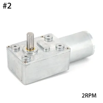 

0.6RPM-120RPM Reversible High Torque Turbo Worm Geared Motor DC 12V Reduction In The Case In The Absence