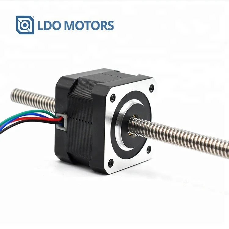 

Economy Tr8x4 300mm Leadscrew Nema 17 42x42x34mm Hybrid linear Non-Captive linear actuators Stepper motor