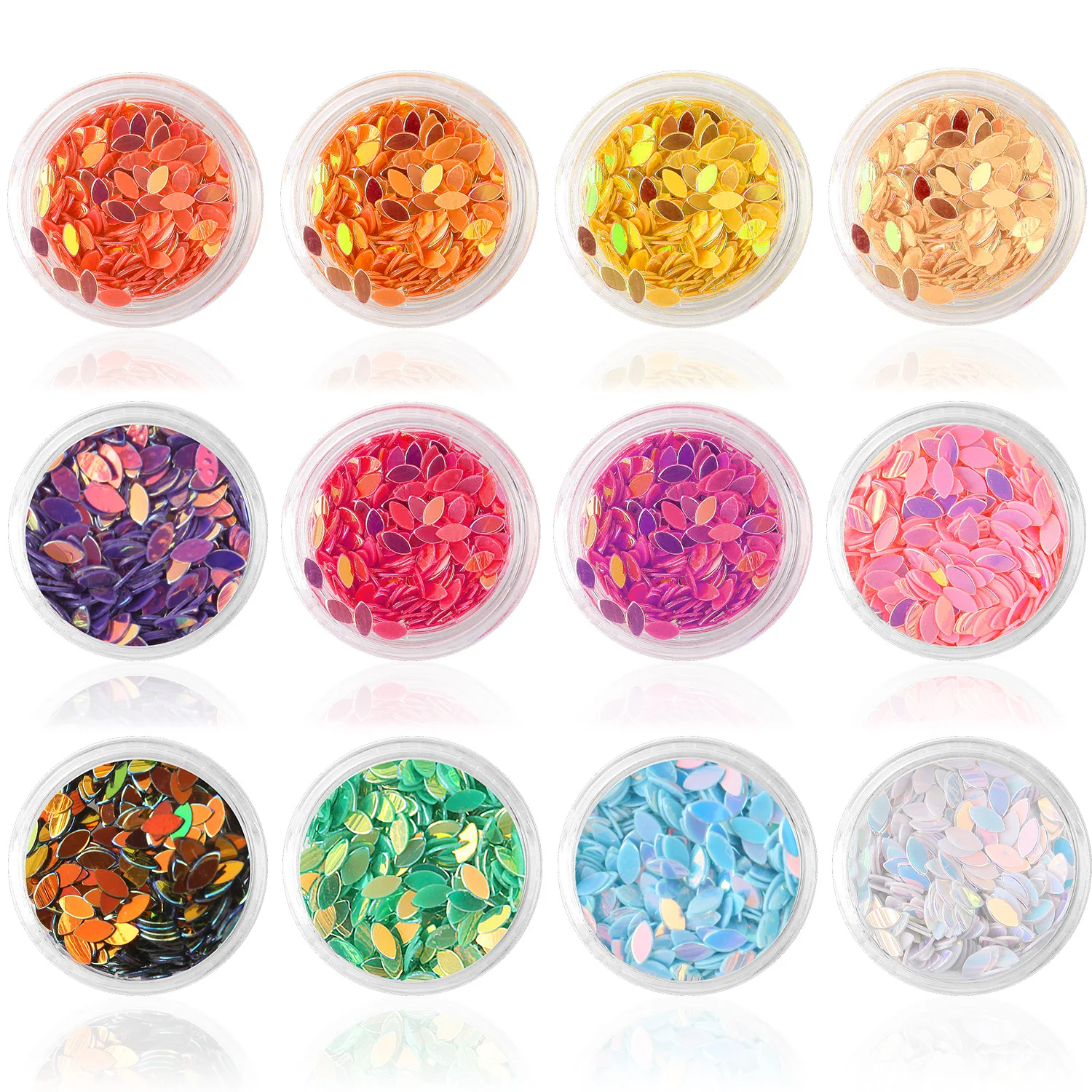 

1 Set Nail Art Decorations Rhinestones 3D Nail Crystals Diamonds 12 Color Nails Supplies Stones Women Beauty Tools Accessories