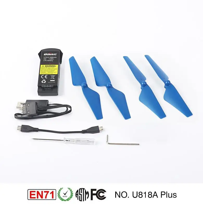 HobbyLane UDI U818A-Plus wifi 2,4 ГГц wifi и FPV Дрон wtih 120 градусов широкоугольная HD камера VS U49W
