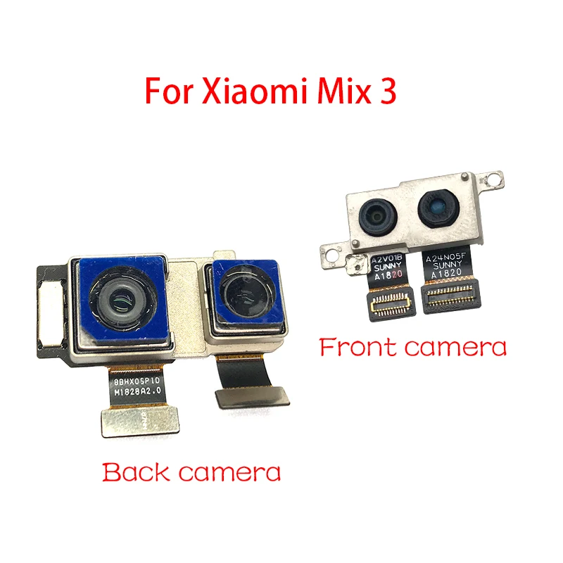Модуль задней камеры гибкий кабель+ запасная фронтальная камера для Xiaomi mi x 3