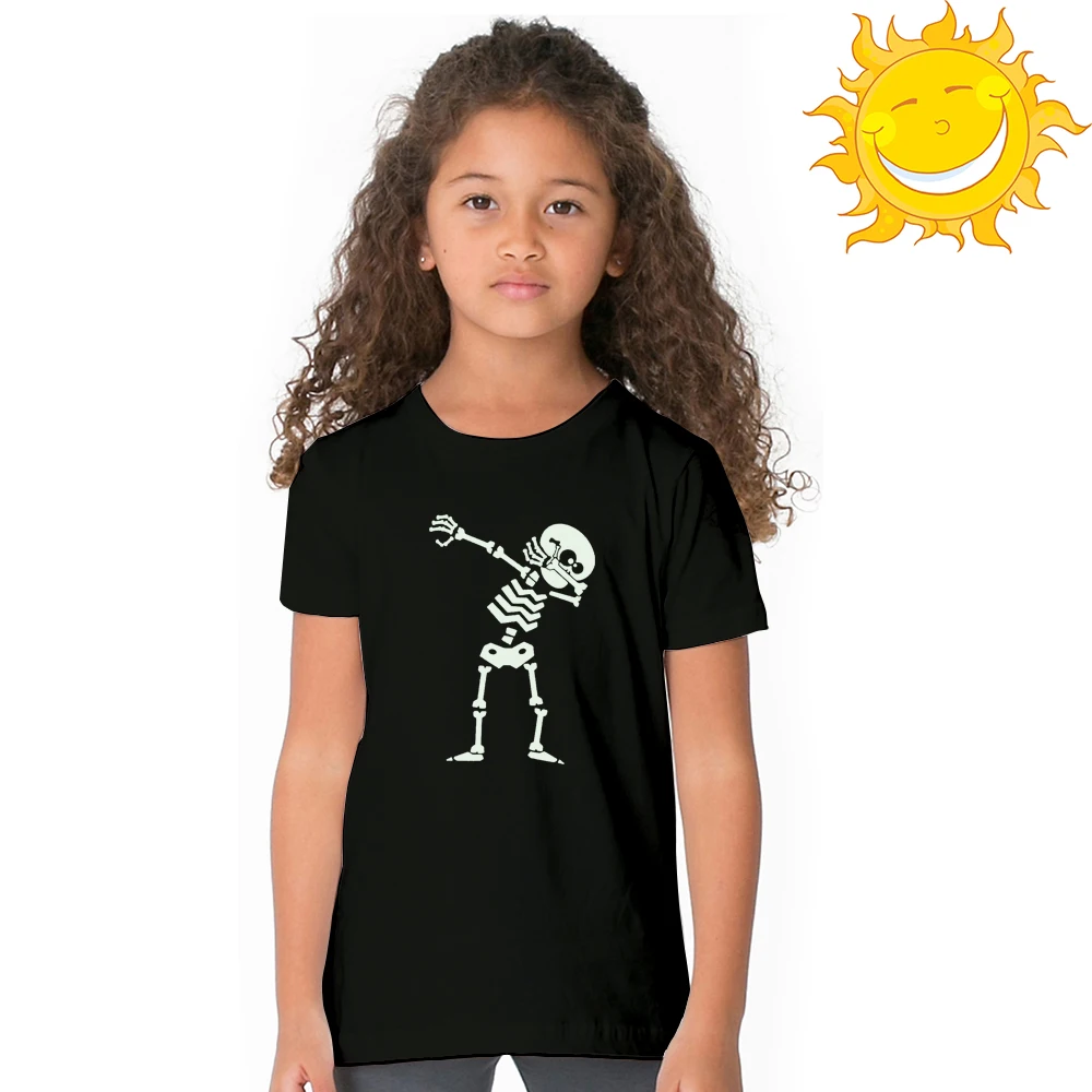 shirts Toddler Luminous Tees Tops 