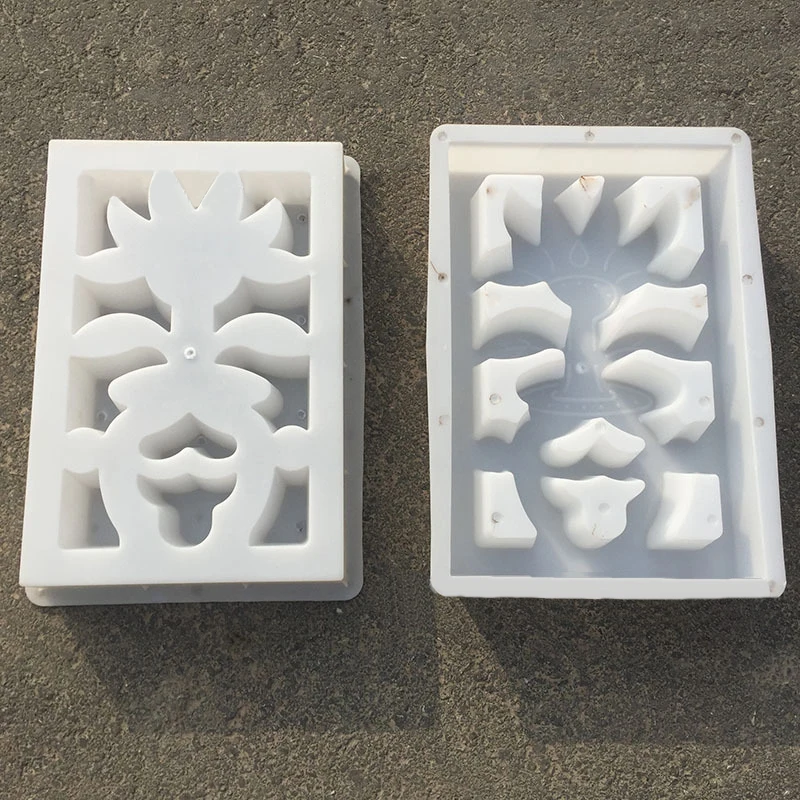 

Antique Cement Flower lattice Concret Flower Window Toilet Grilles Plastic Mould