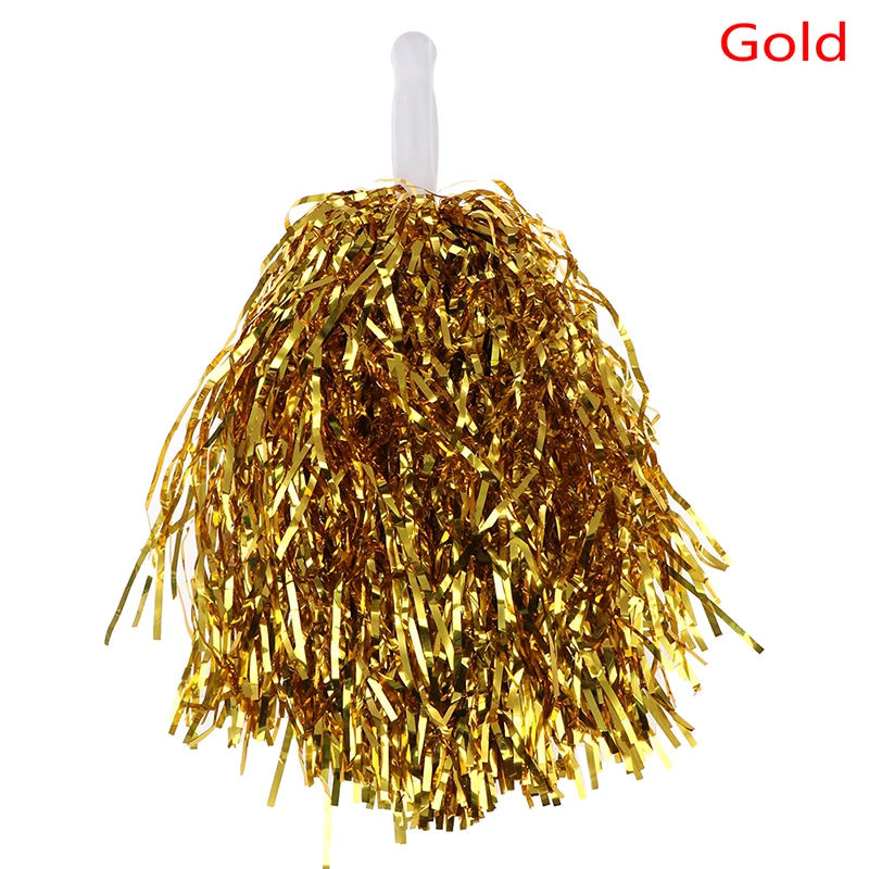 Gold 1 шт 20 см детский сад Cheer Dance для соревнований Чирлидинг вечерние Необычные аплодисменты - Цвет: Gold