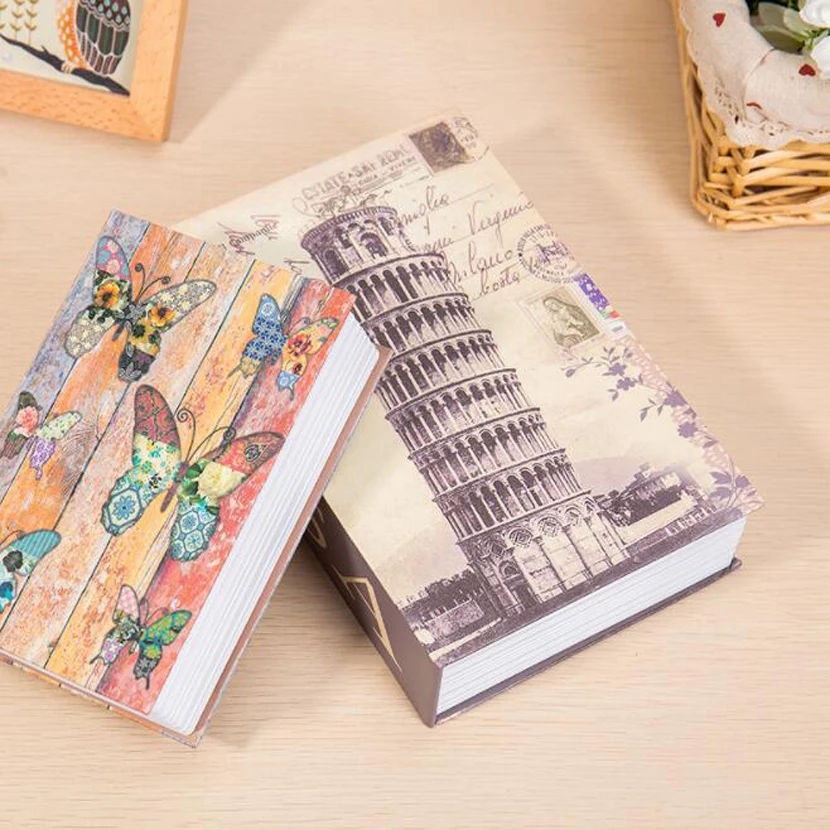 Najtaniej Sejf skarbonka tajna księga tajne na monety pieniądze zapas bezpieczeństwa ukryte sejf Cash Money przechowywania biżuterii cyfrowy szafki hasło