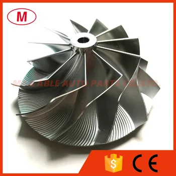 

GT15-25 51.00/70.00mm 11+0 blades Revers High Performance Turbo Billet compressor wheel/Aluminum 2618/Turbocharger Milling wheel