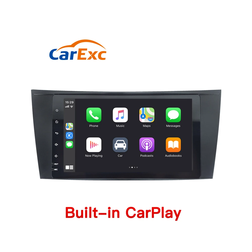 8 &quotAndroid 9 0 авто радио с CarPlay для Benz E-Class W211 W219 E220 E300 E350 E260 E280 CLS класс Автомобильная